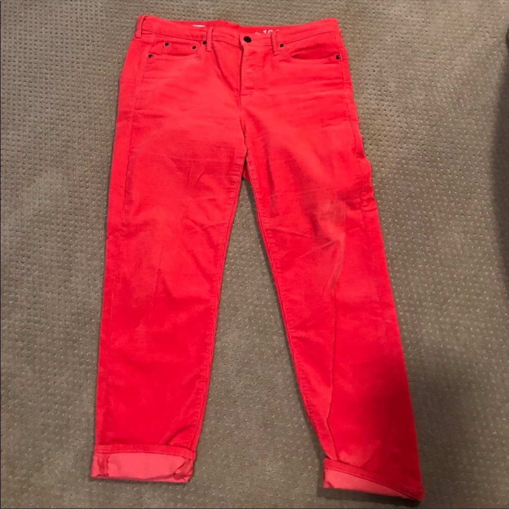 Gap Red Corderoy Super Soft